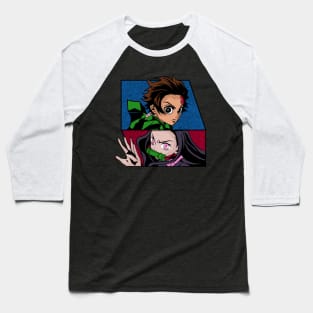 two demon slayer brothers and sisters Baseball T-Shirt